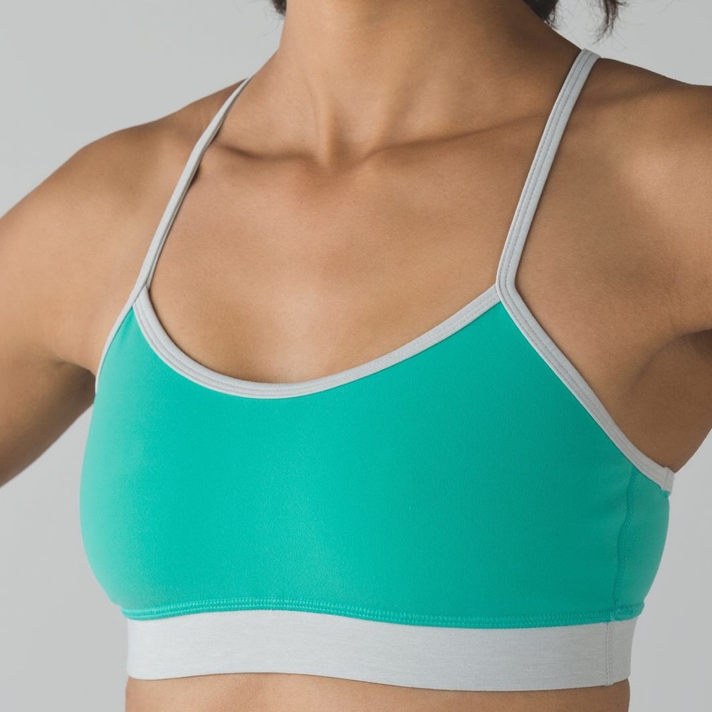 Lululemon Flow Y Bra IV - Bali Breeze